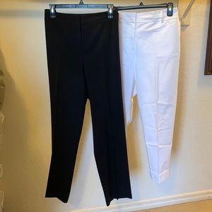 2 Pair of Pants - Nine West trousers and Ann Taylor capris, size 14